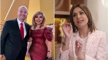 ظهور إعلامي نادر.. قصة تصدر عمرو أديب وسيدة الأعمال دينا طلعت حديث المنصات